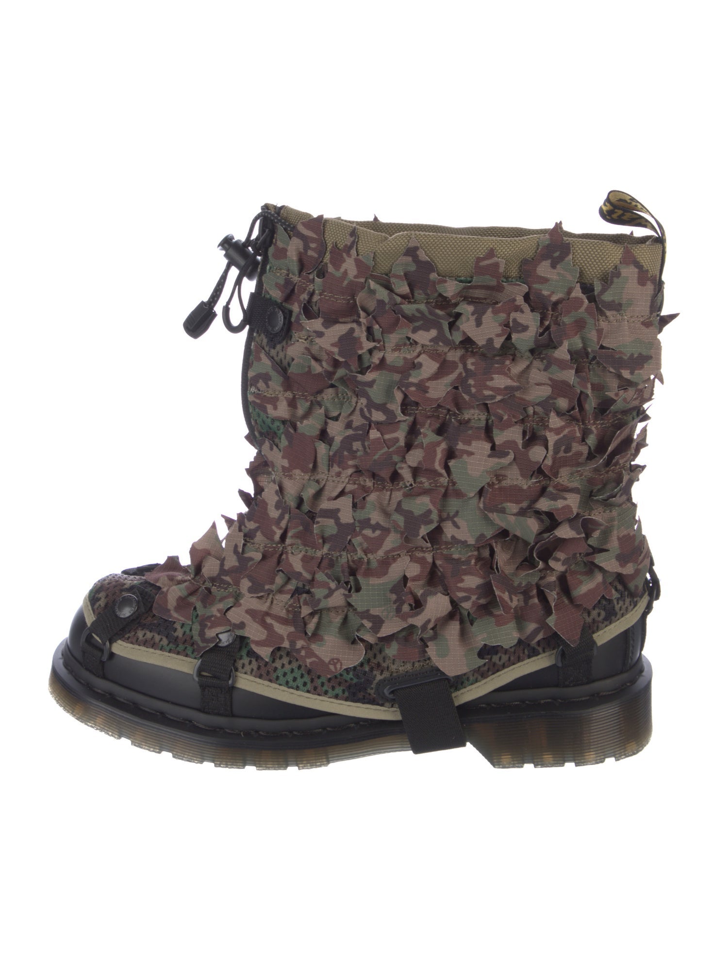Dr. Martens x BABYLON Leather Camouflage Print Boots