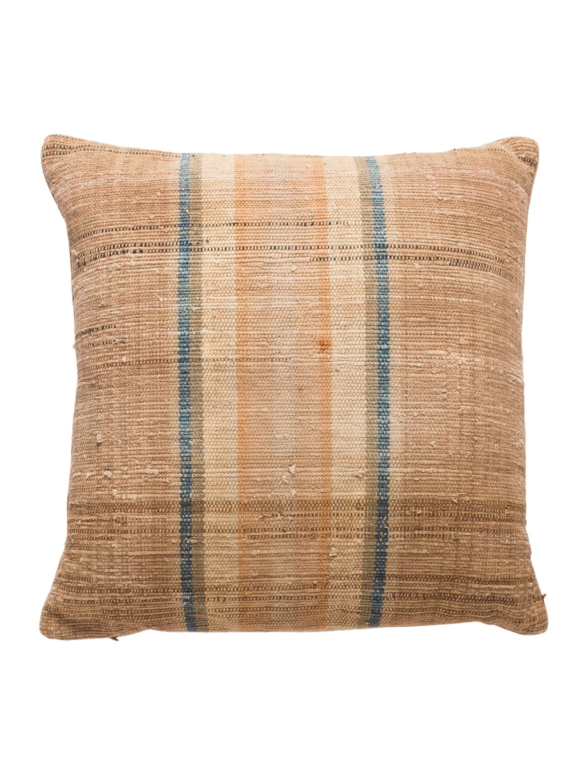 Dransfield & Ross Down Throw Pillow w/ Tags Brown WDRNS20045 The