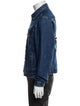 Dr. Romanelli Graphic Print Denim Jacket