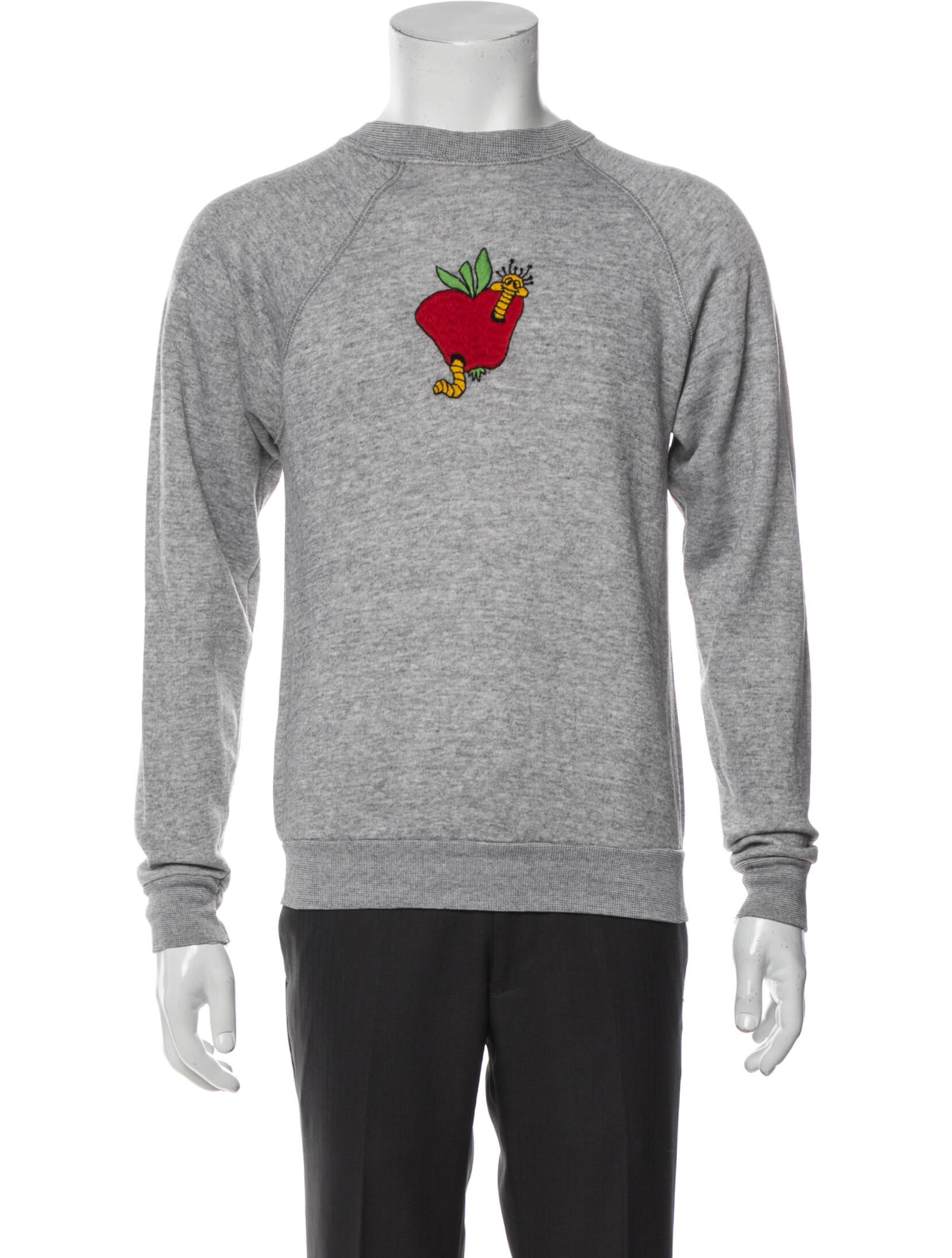 Drx Romanelli Graphic Print Crew Neck Pullover