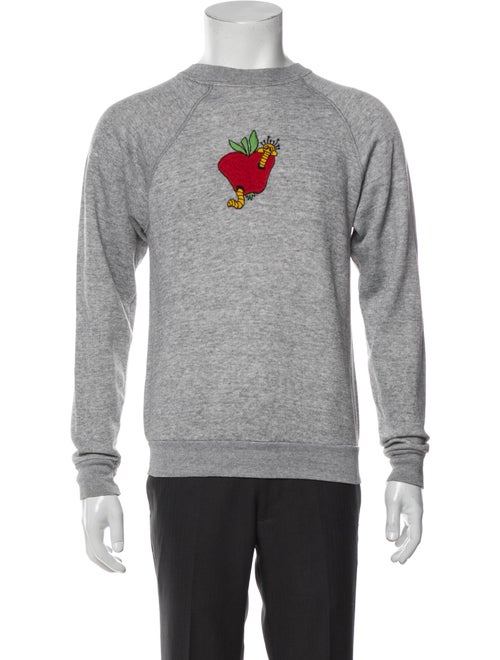 Drx Romanelli Graphic Print Crew Neck Pullover
