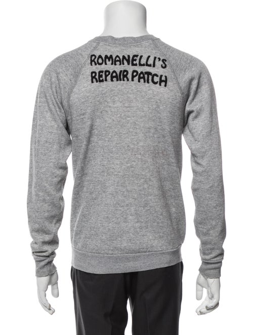 Drx Romanelli Graphic Print Crew Neck Pullover
