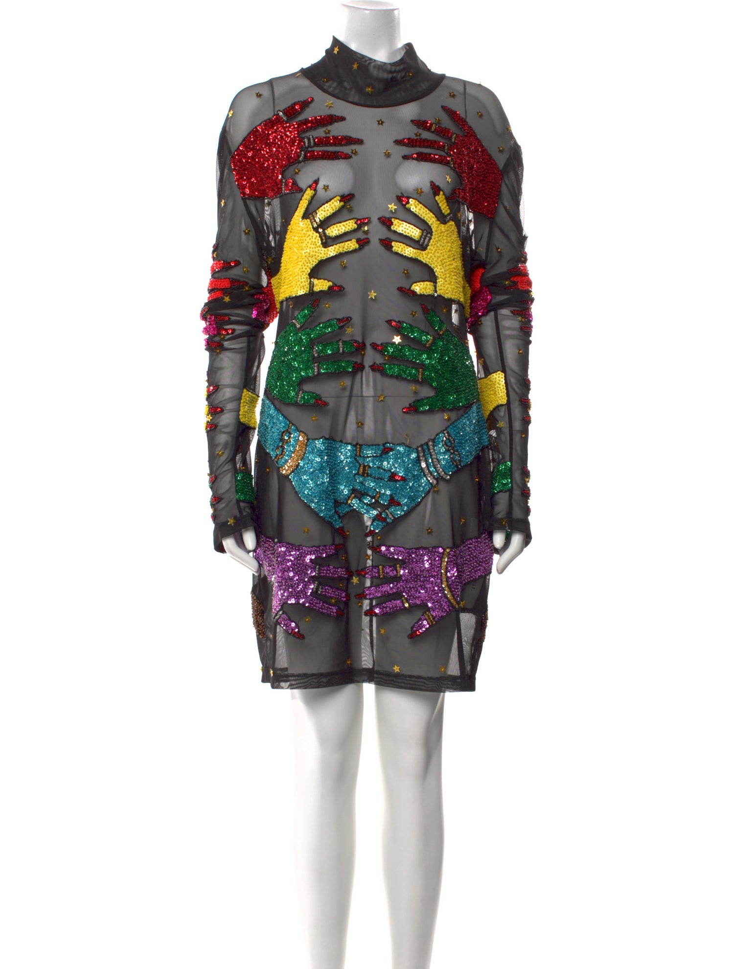 Discount Universe Printed Mini Dress