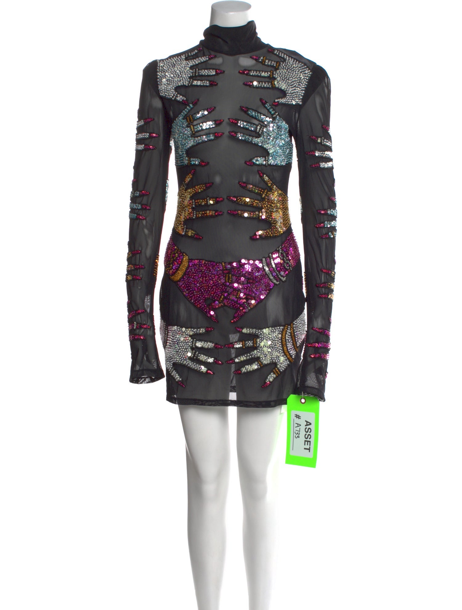 Discount Universe Printed Mini Dress w/ Tags