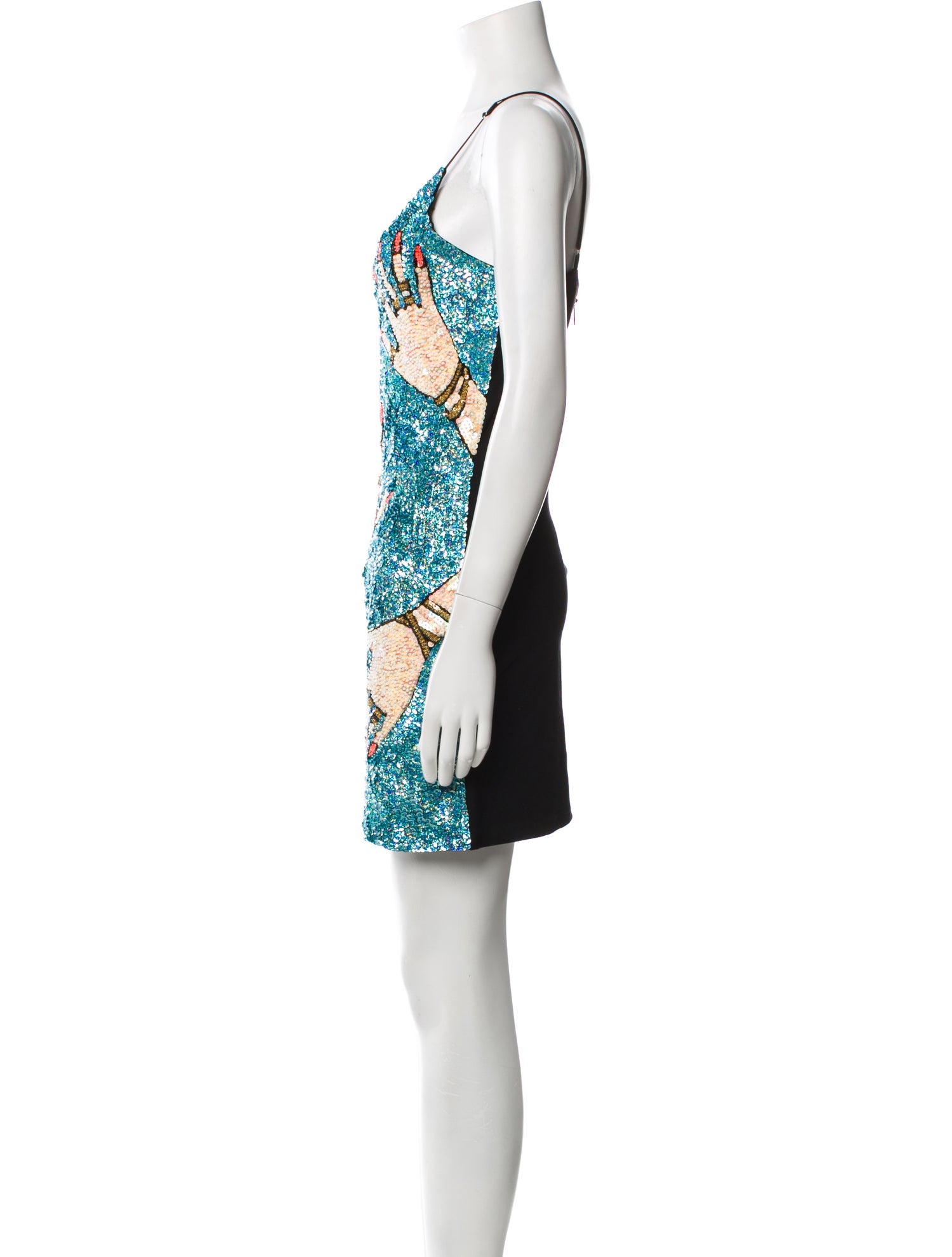 Discount Universe Printed Mini Dress w/ Tags