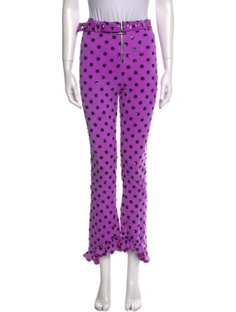 Discount Universe Polka Dot Print Wide Leg Pants