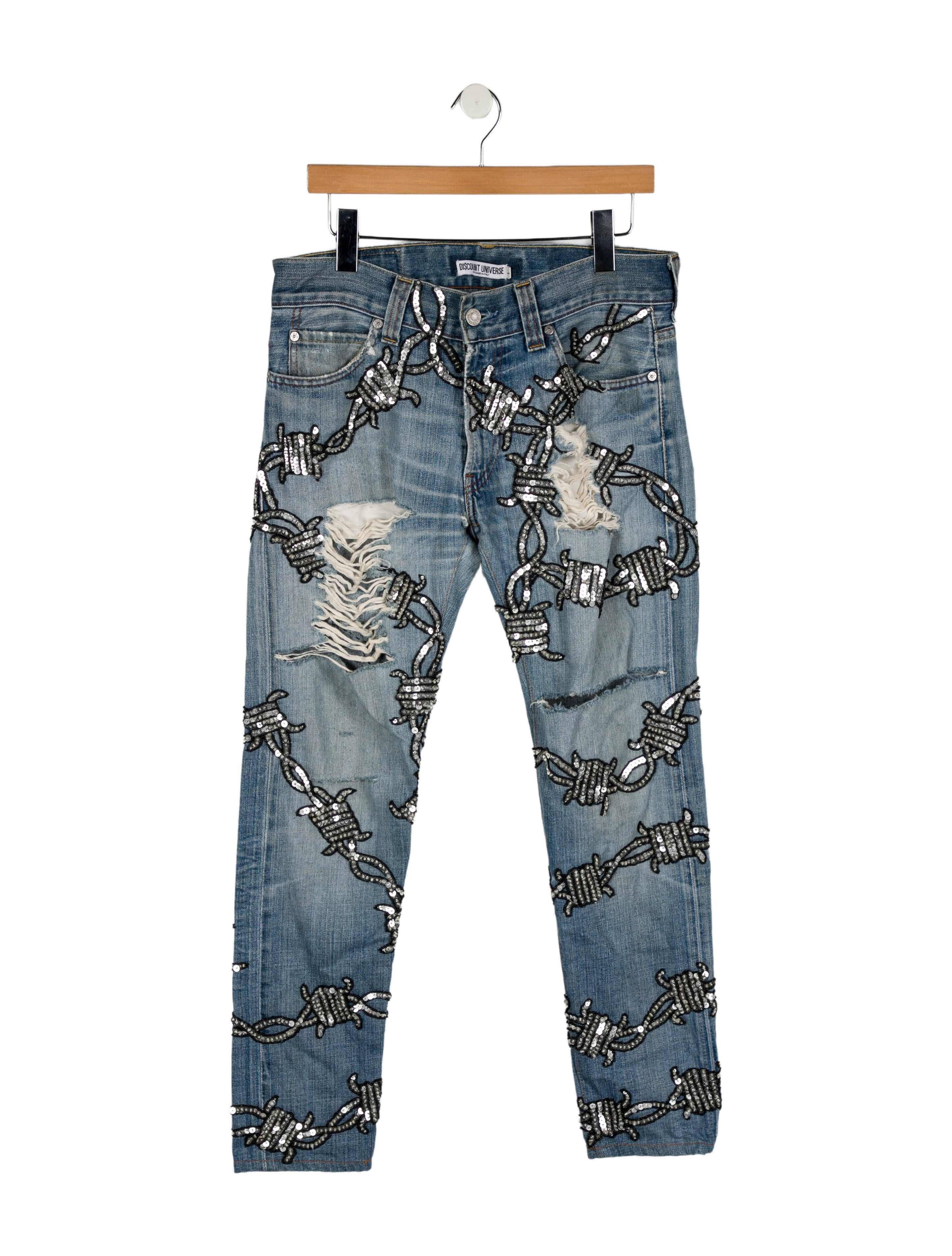 Discount Universe Mid-Rise Skinny Leg Jeans