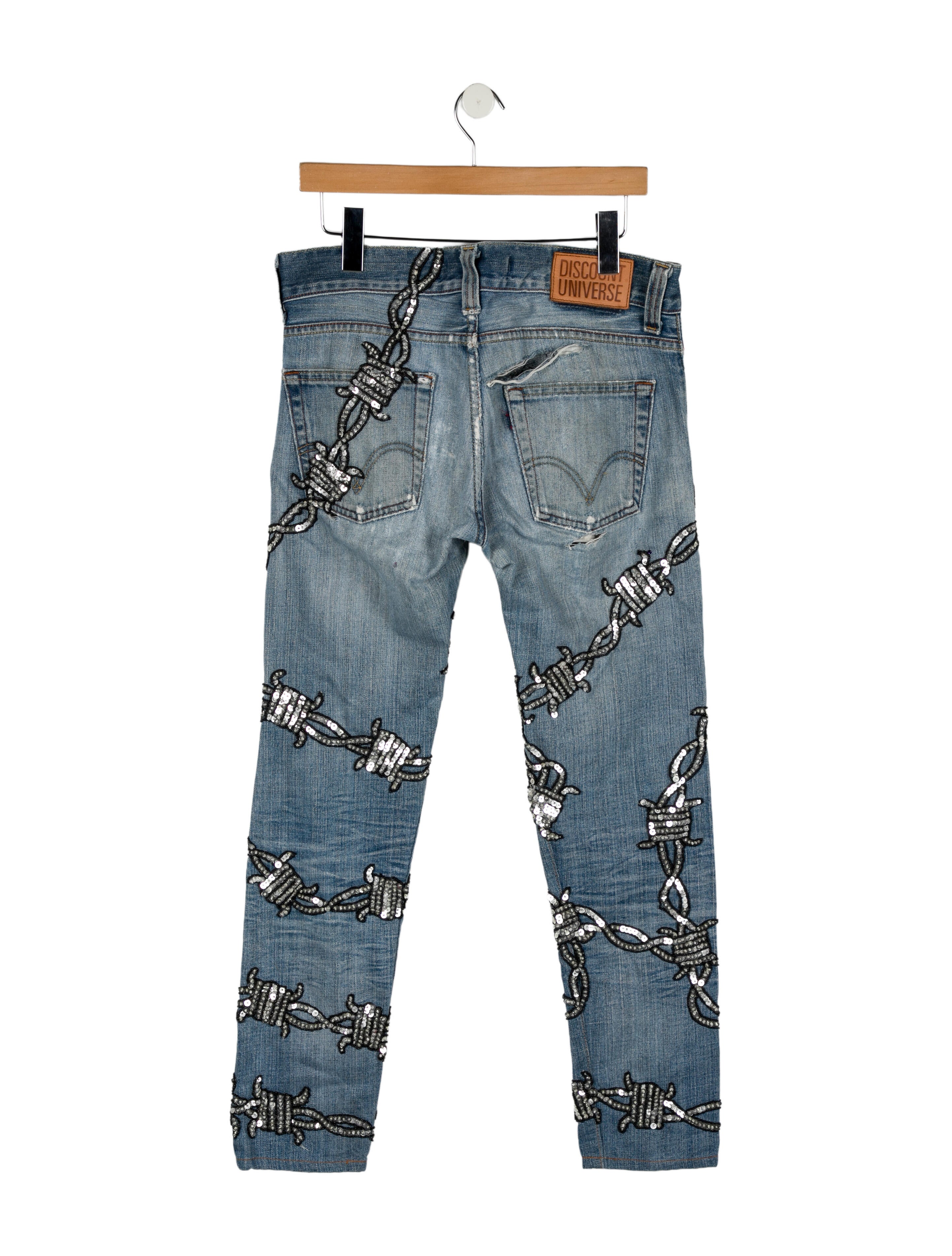 Discount Universe Mid-Rise Skinny Leg Jeans
