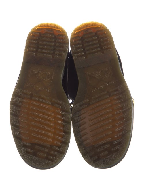 Dr. Martens x Marc Jacobs Leather Chain-Link Accents Combat Boots