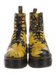 Dr. Martens x Marc Jacobs Leather Floral Print Combat Boots