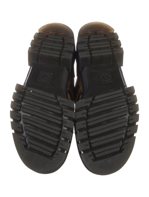 Dr. Martens x Marc Jacobs Leather Floral Print Combat Boots