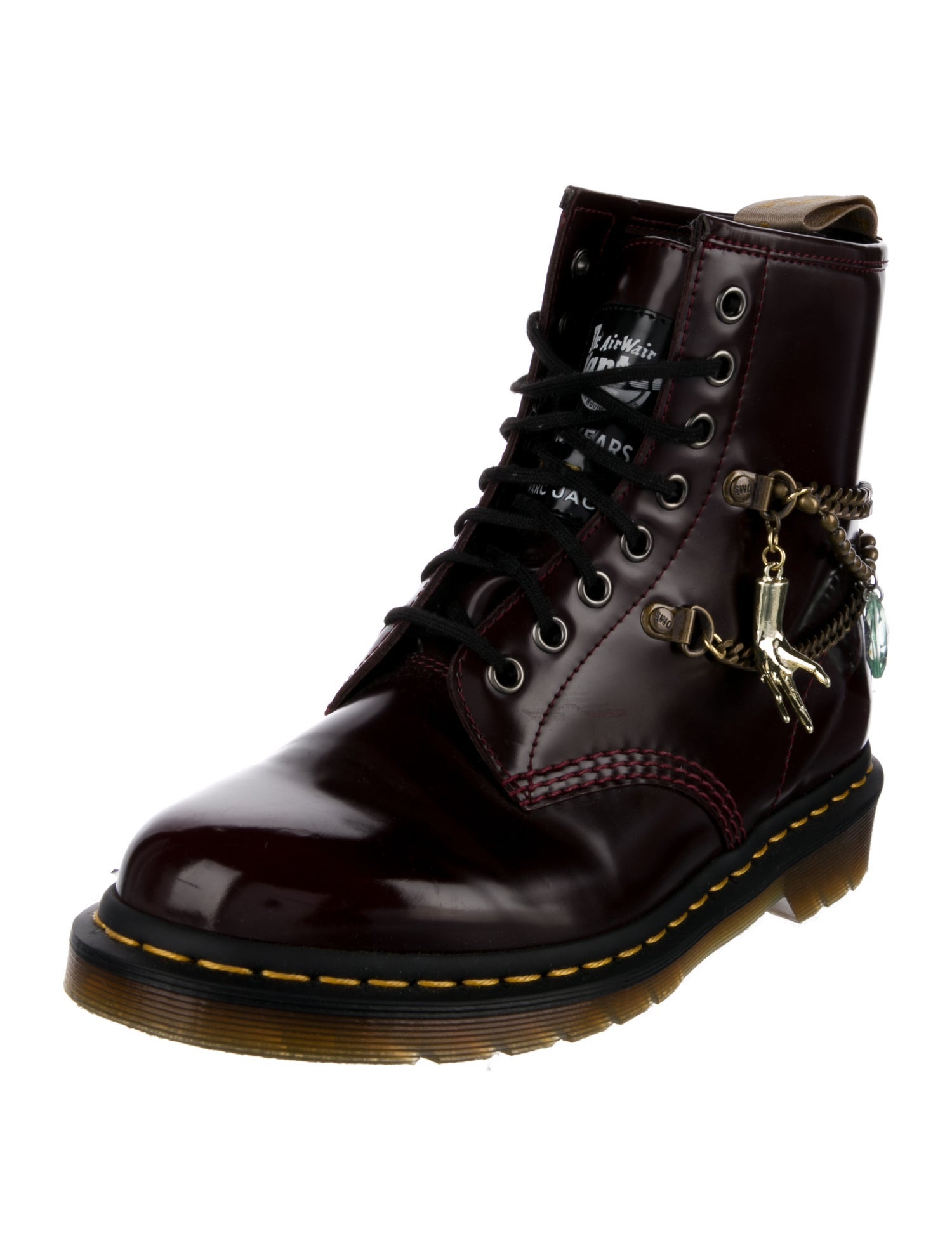 Dr. Martens x Marc Jacobs Leather Combat Boots