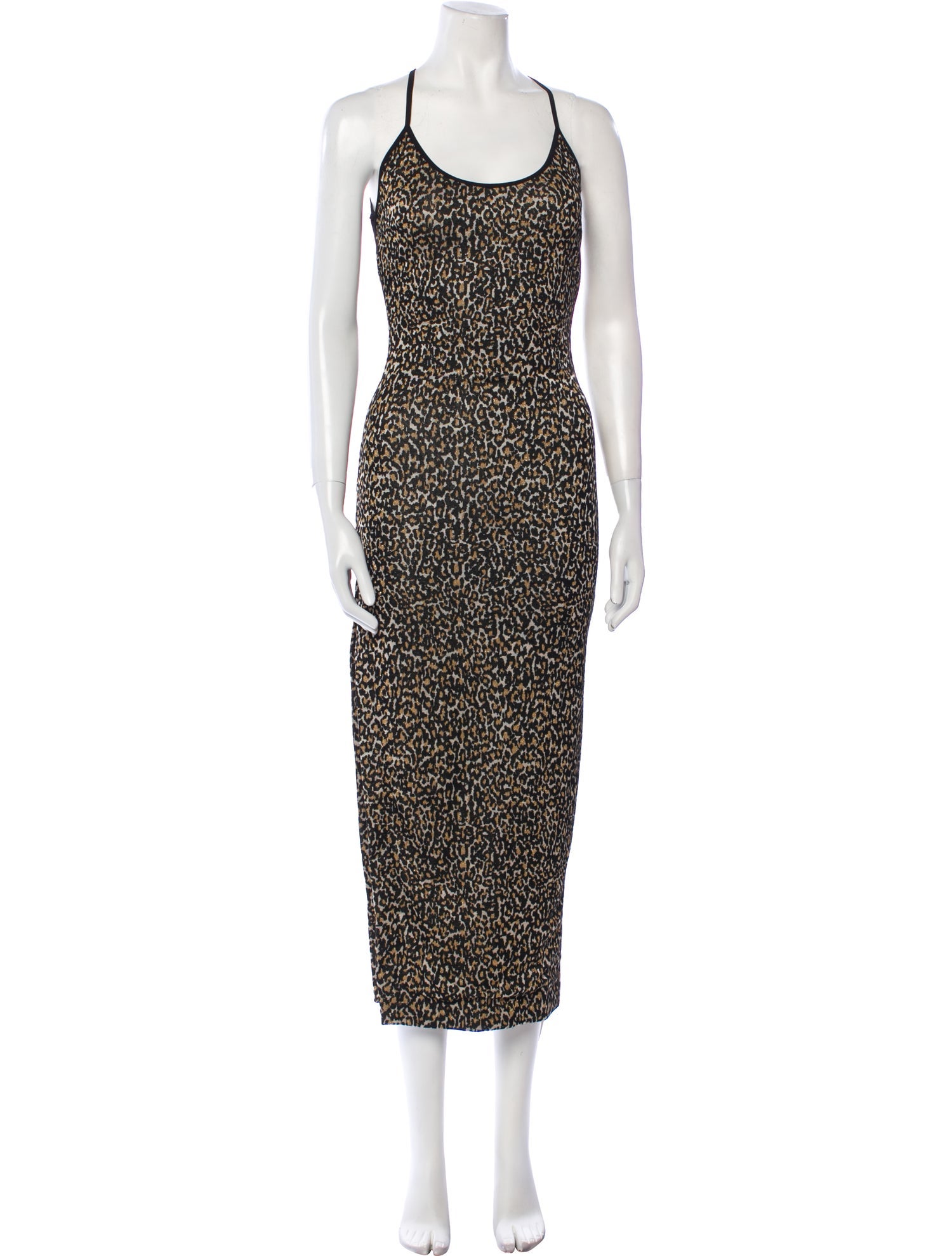 Dundas x Revolve Animal Print Midi Length Dress