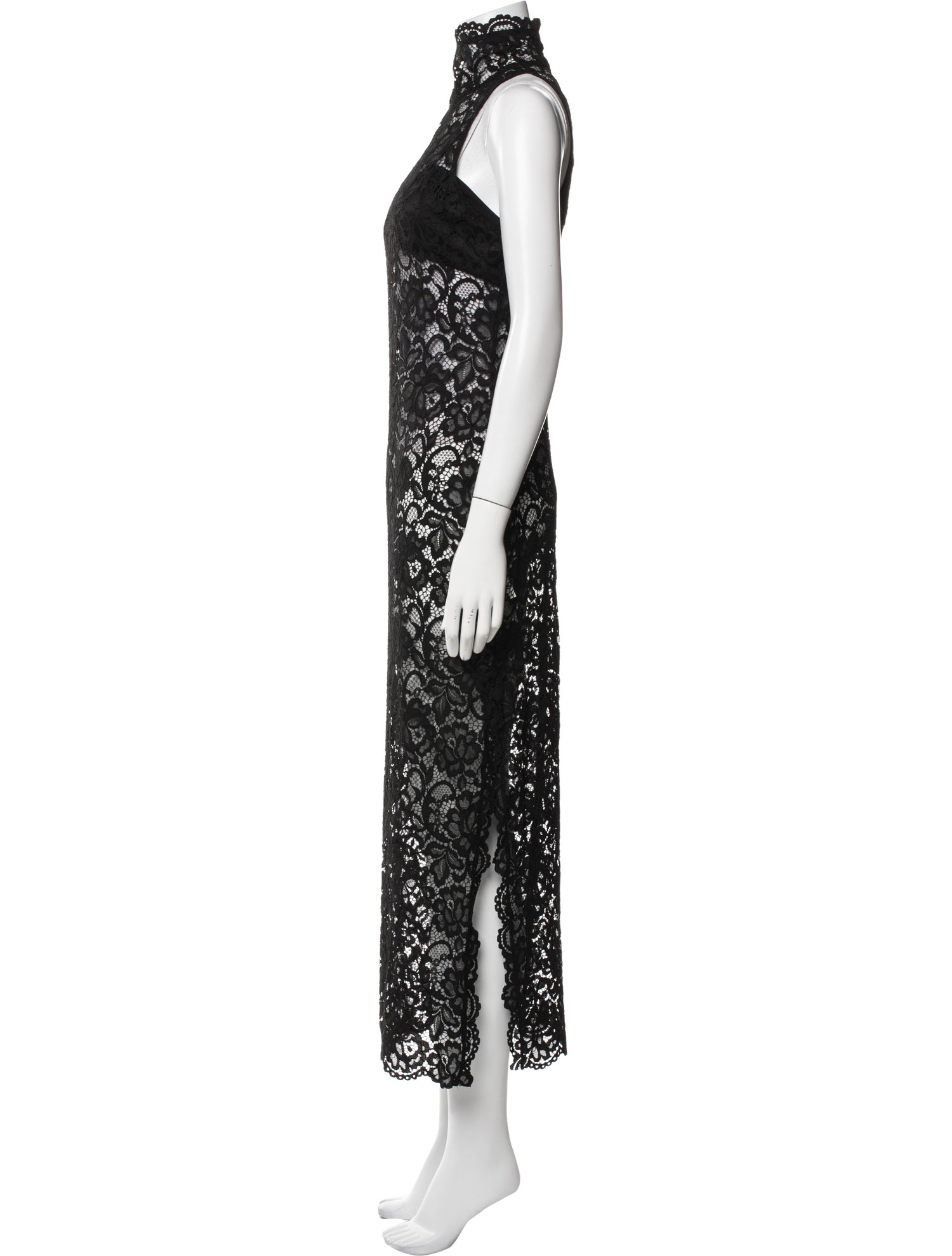Dundas x Revolve Lace Pattern Long Dress