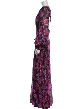 Dundas x Revolve Floral Print Long Dress