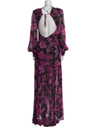 Dundas x Revolve Floral Print Long Dress