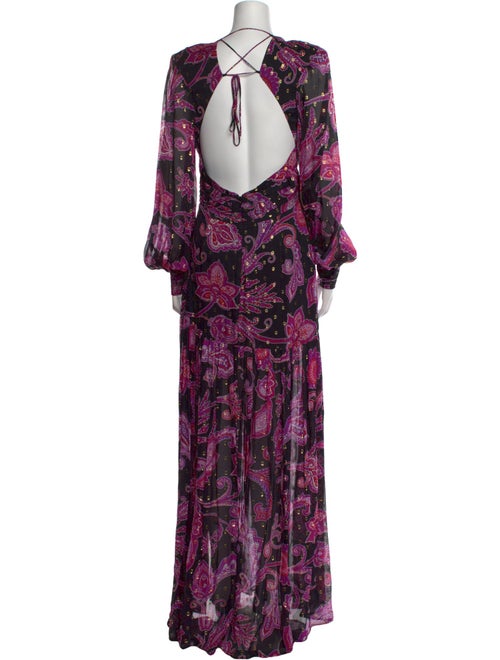 Dundas x Revolve Floral Print Long Dress