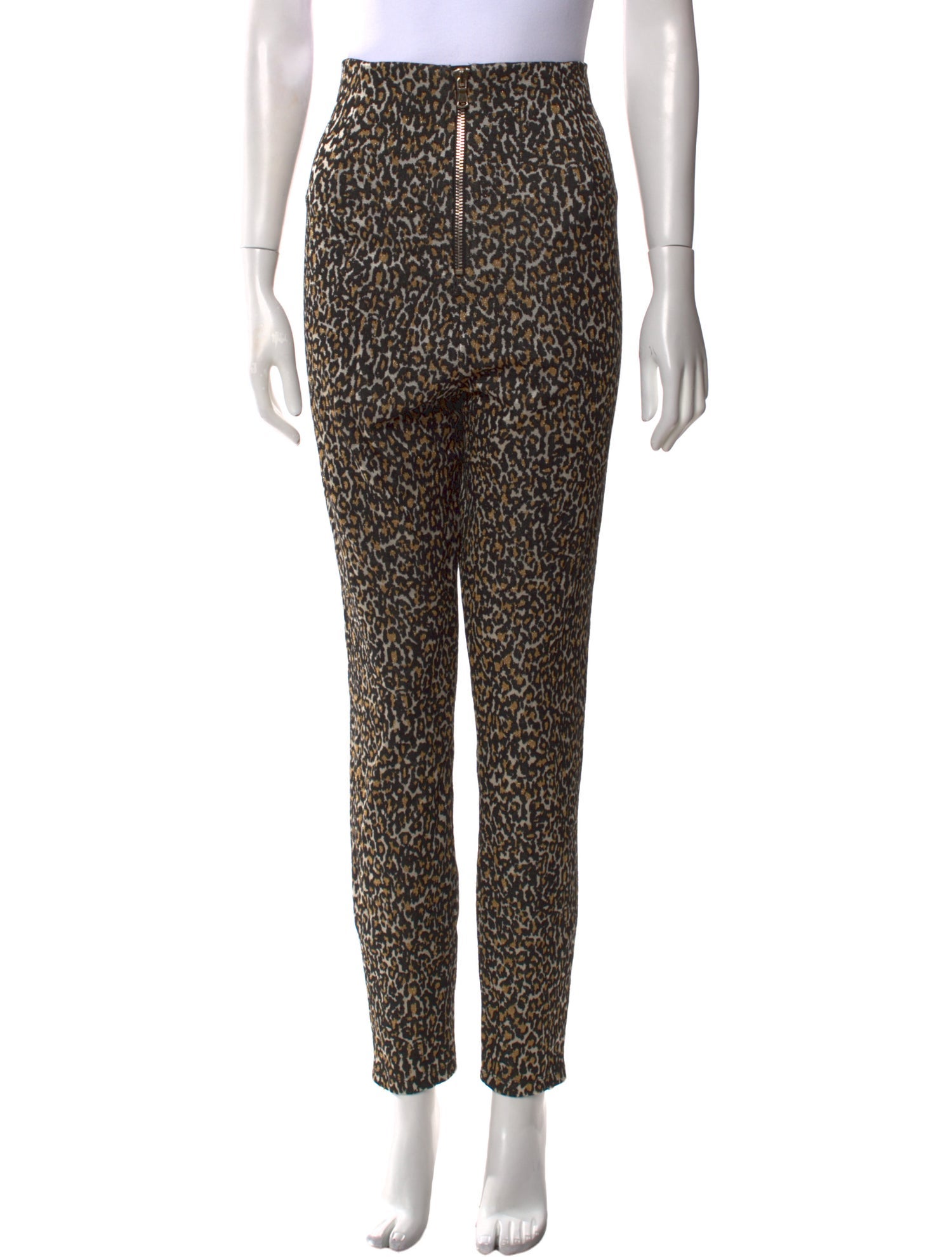 Dundas x Revolve Animal Print Skinny Leg Pants w/ Tags