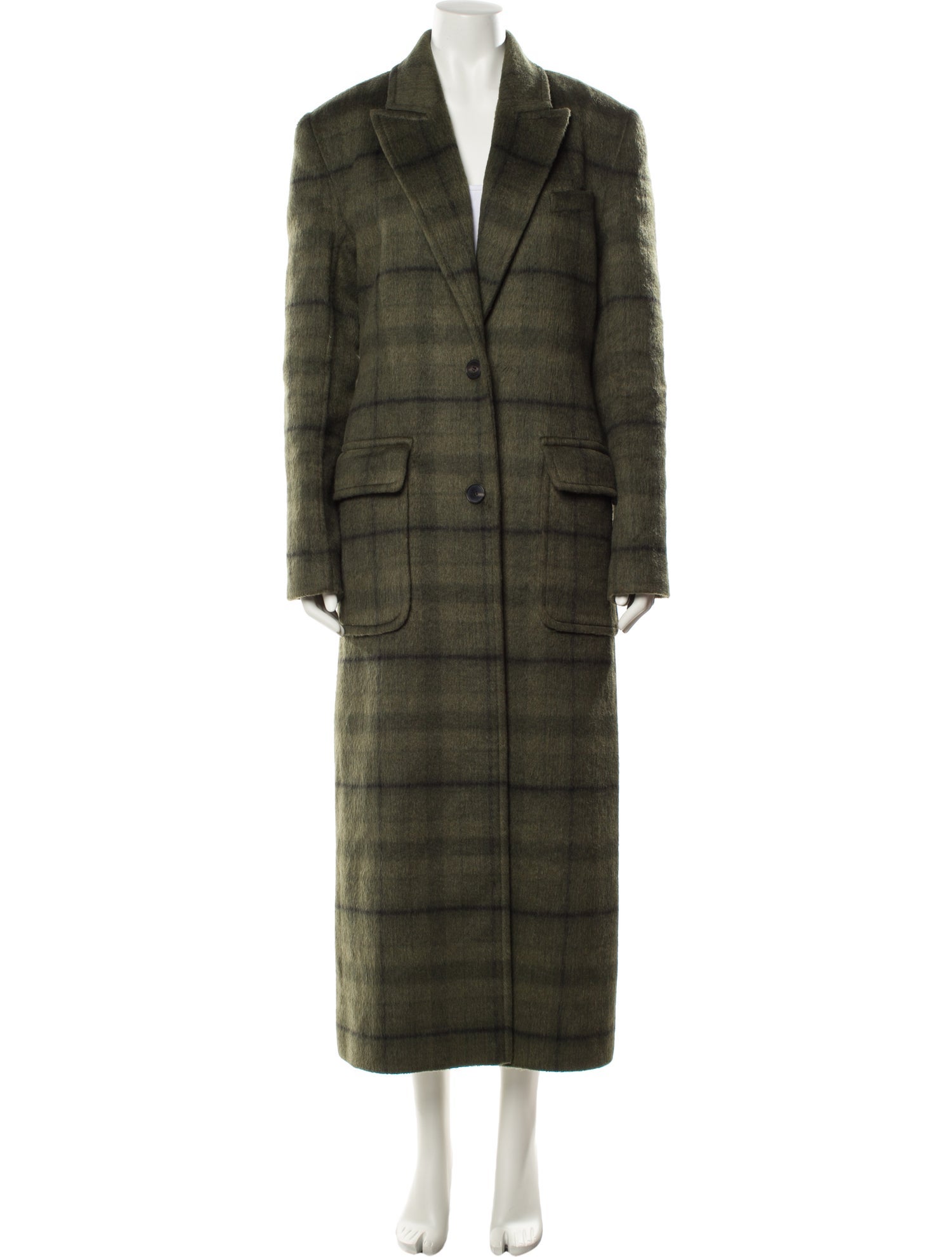 Dundas x Revolve Plaid Print Coat