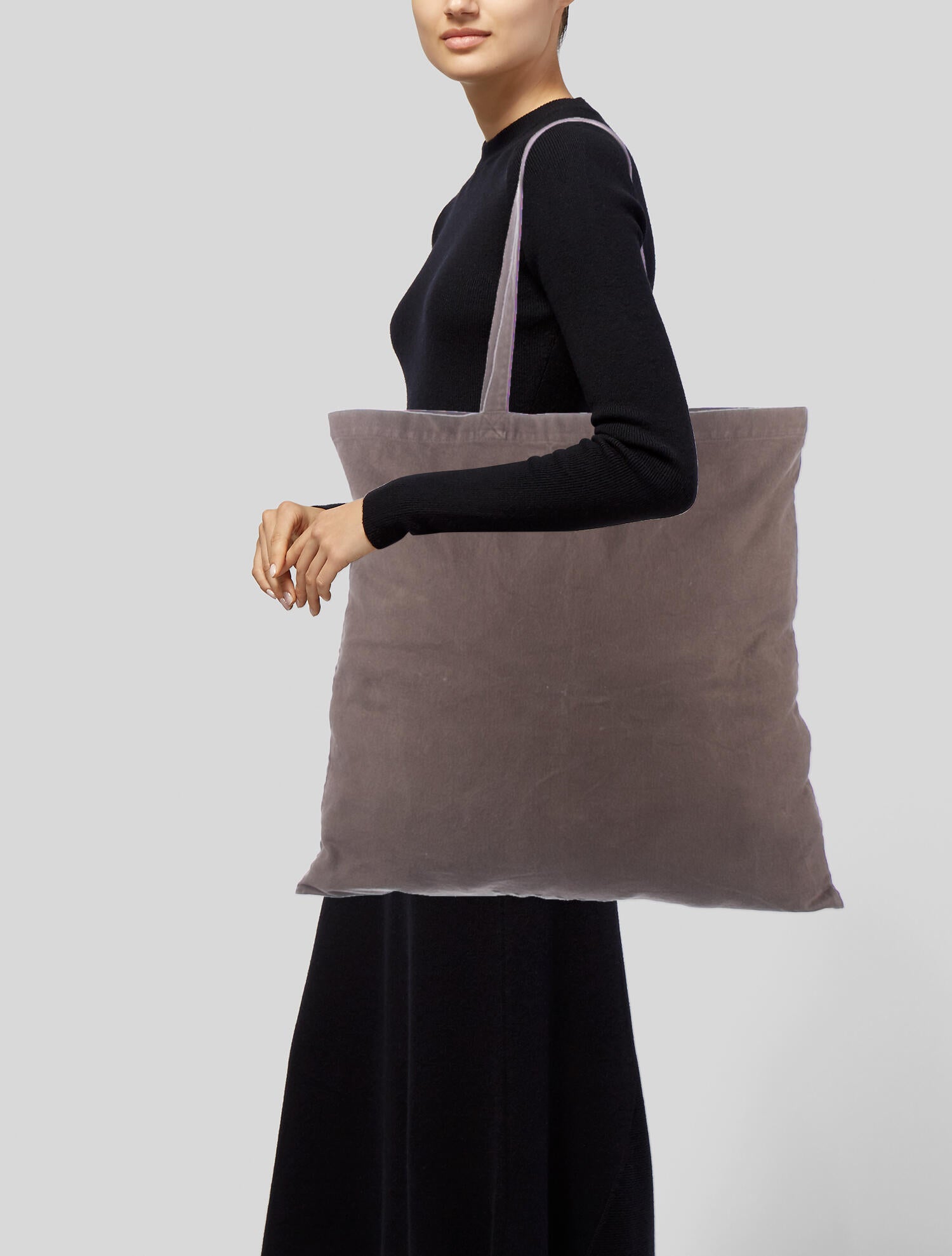Rick Owens Drkshdw Large Canvas Tote Bag - Grey Totes, Handbags