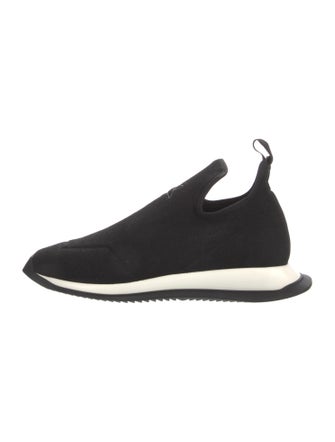 Rick Owens Drkshdw Embroidered Accent Sneakers
