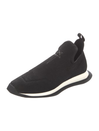 Rick Owens Drkshdw Embroidered Accent Sneakers