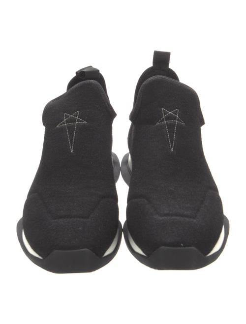Rick Owens Drkshdw Embroidered Accent Sneakers
