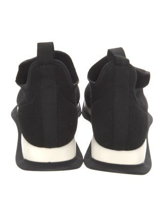 Rick Owens Drkshdw Embroidered Accent Sneakers