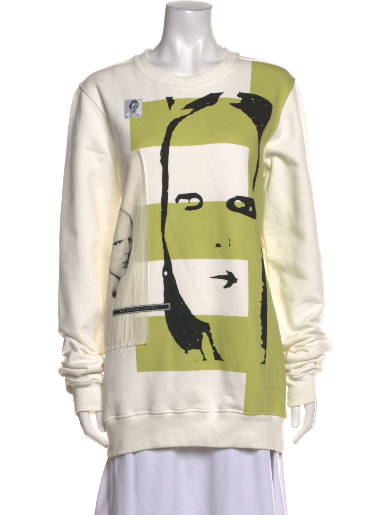 トップス RICK OWENS DEKSHDW Crewneck Rick Owens Drkshdw Graphic Print Crew Neck Sweatshirt