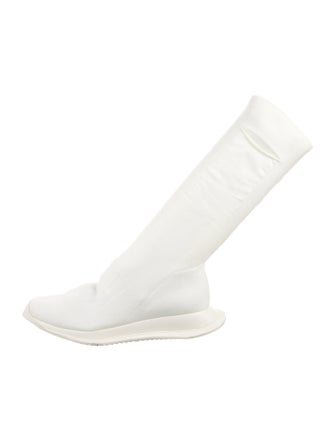 Rick Owens Drkshdw Printed Sock Sneakers
