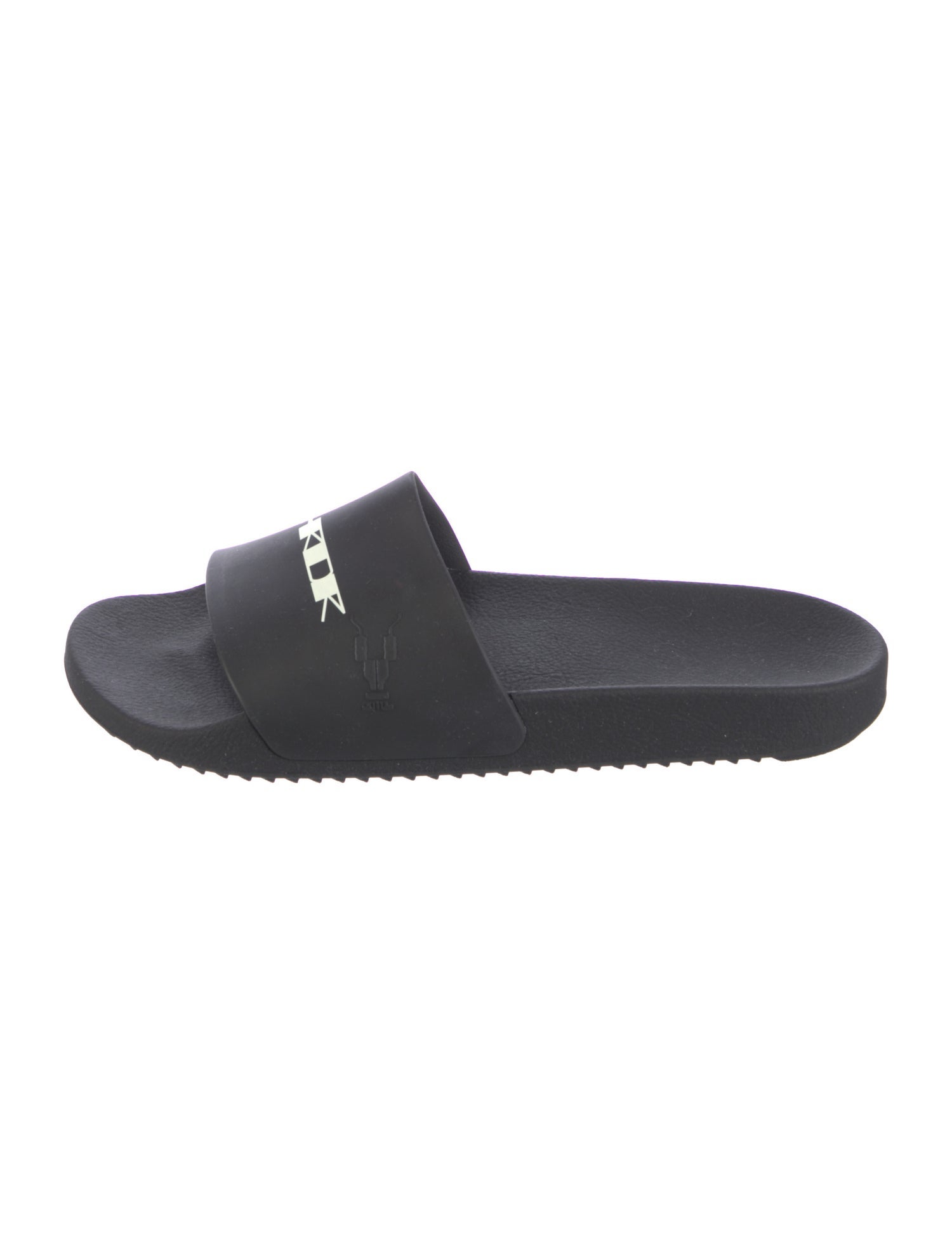 Rick Owens Drkshdw Rubber Slides - Sandals, Shoes | The RealReal