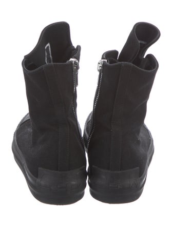 Rick Owens Drkshdw Canvas Sneakers