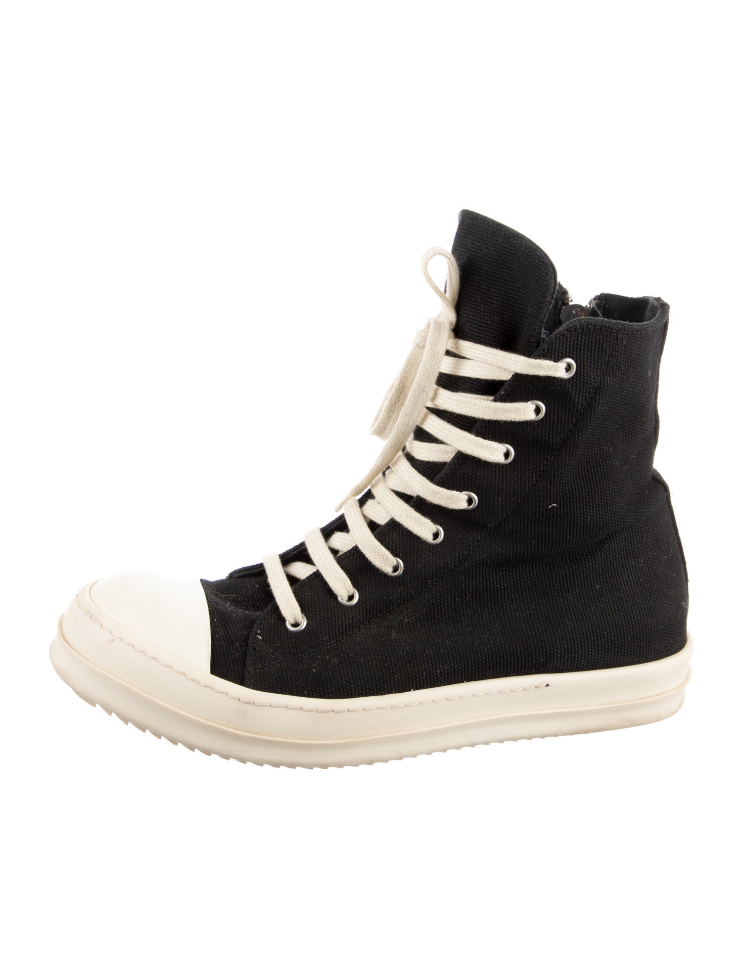 Rick Owens Drkshdw Canvas Sneakers - Black Sneakers, Shoes