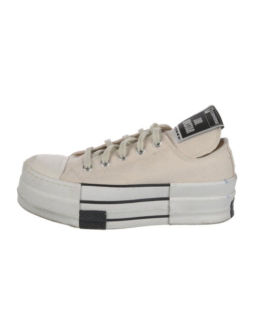 Rick Owens Drkshdw Canvas Sneakers