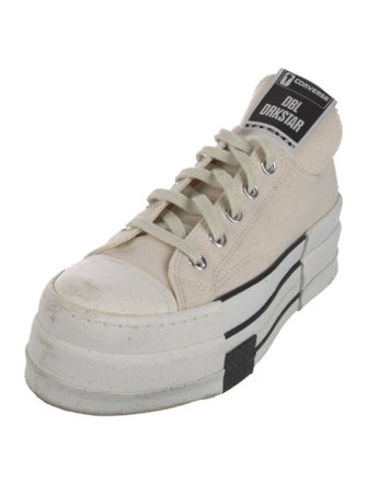 Rick Owens Drkshdw Canvas Sneakers