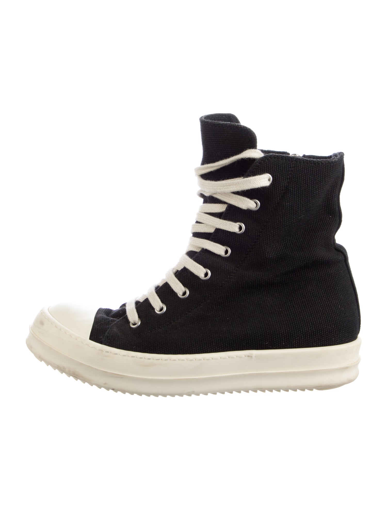 Rick Owens Drkshdw Canvas Sneakers