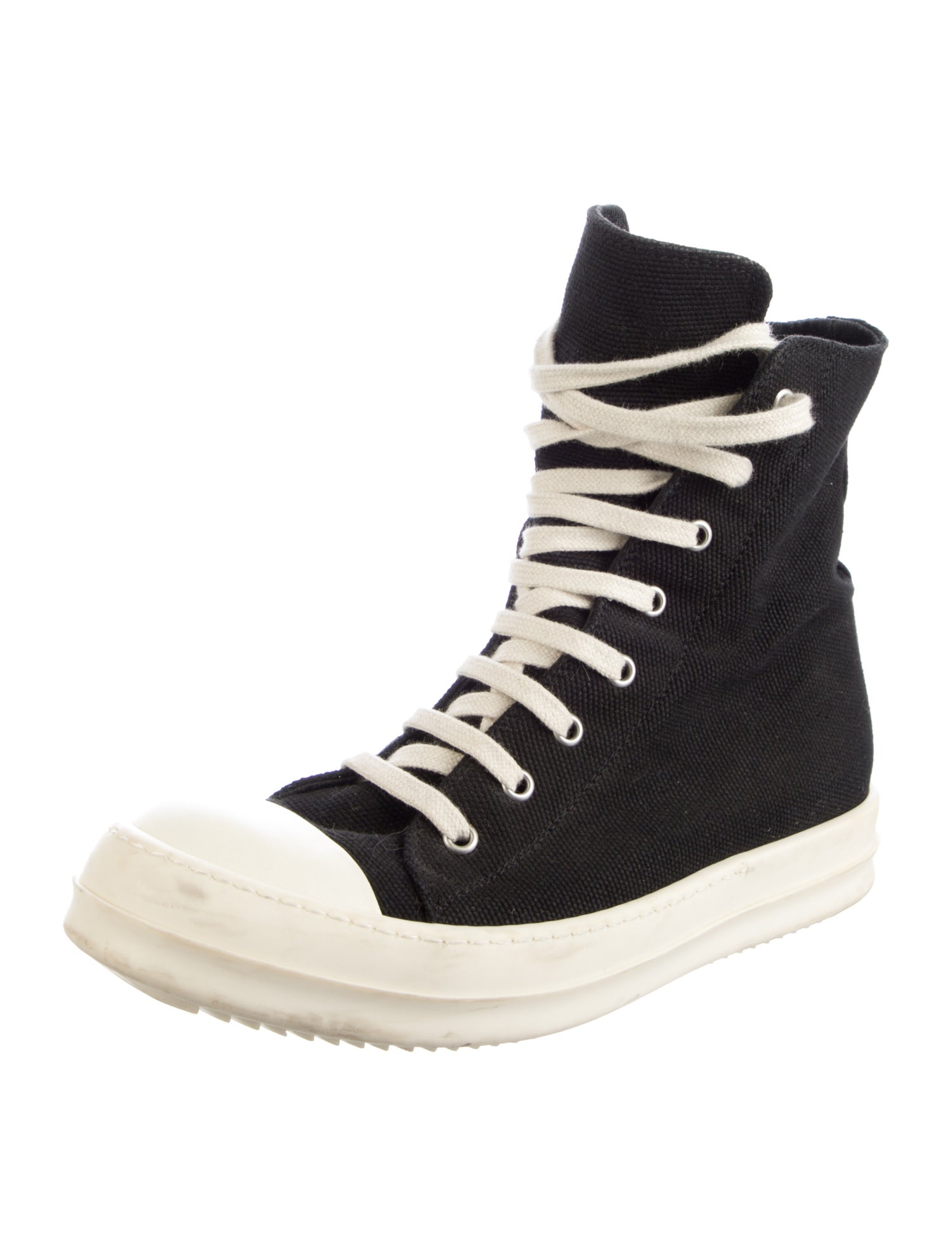 Rick Owens Drkshdw Canvas Sneakers