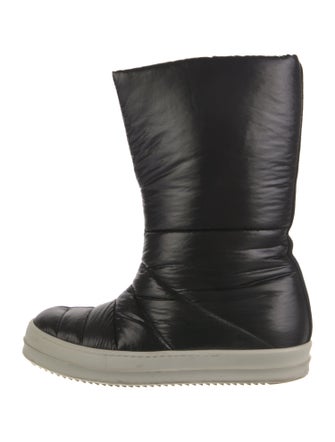 Rick Owens Drkshdw Velvet Boots