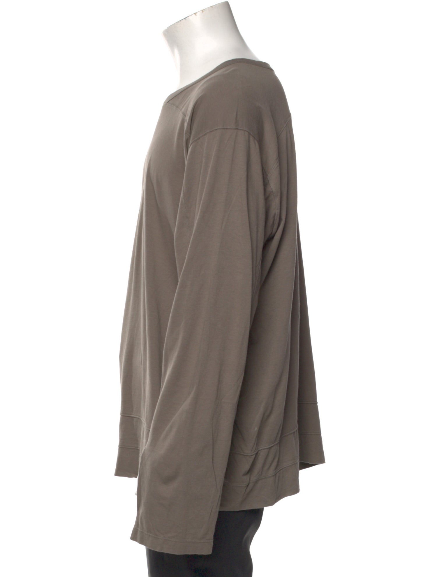 Rick Owens Drkshdw Crew Neck Long Sleeve T-Shirt