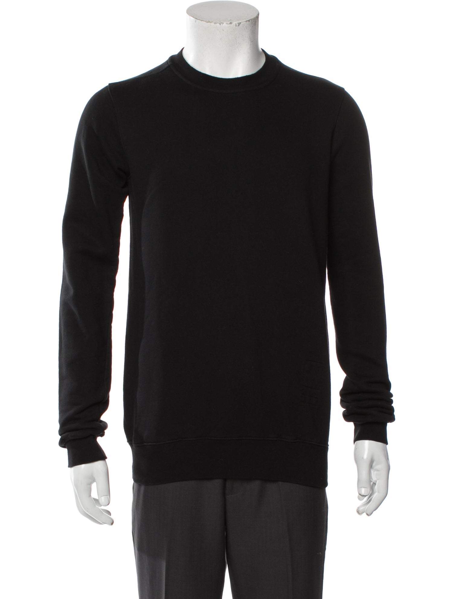 Rick Owens Drkshdw Crew Neck Long Sleeve Sweatshirt