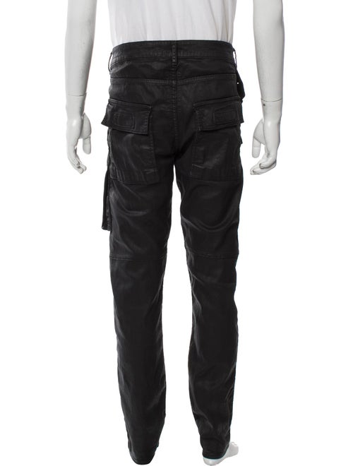 Rick Owens Drkshdw Plaid Print Cargo Pants