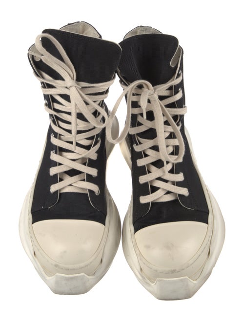 Rick Owens Drkshdw Canvas Printed Sock Sneakers