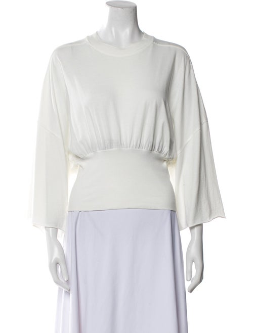 Rick Owens Drkshdw Bateau Neckline Three-Quarter Sleeve Sweatshirt