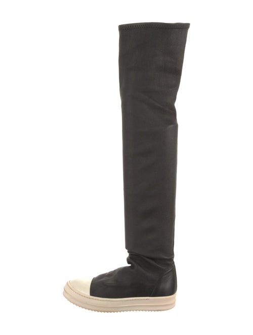 Rick Owens Drkshdw Leather Sock Boots