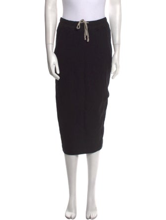 Rick Owens Drkshdw Midi Length Skirt
