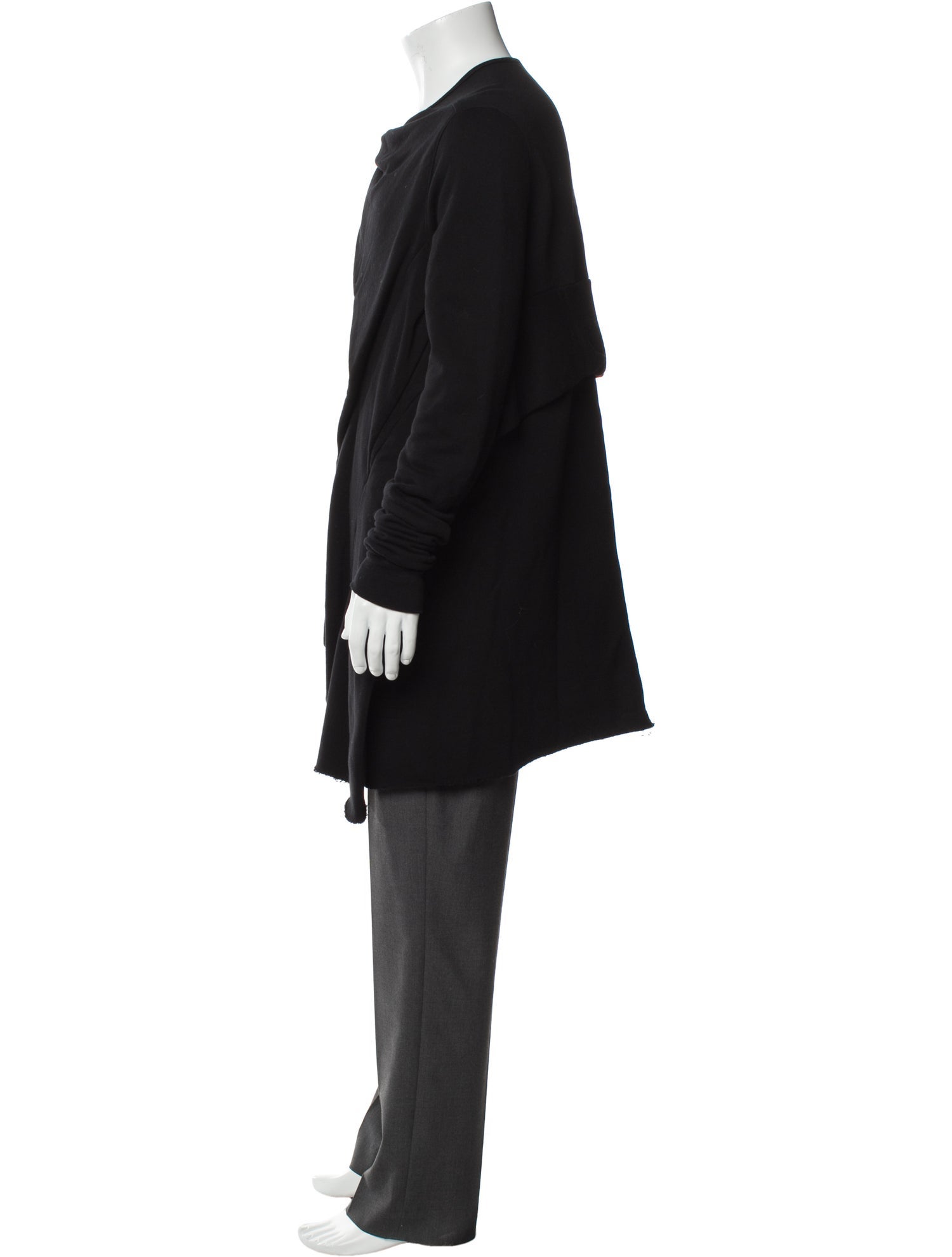 Rick Owens Drkshdw Crew Neck Long Sleeve Sweatshirt