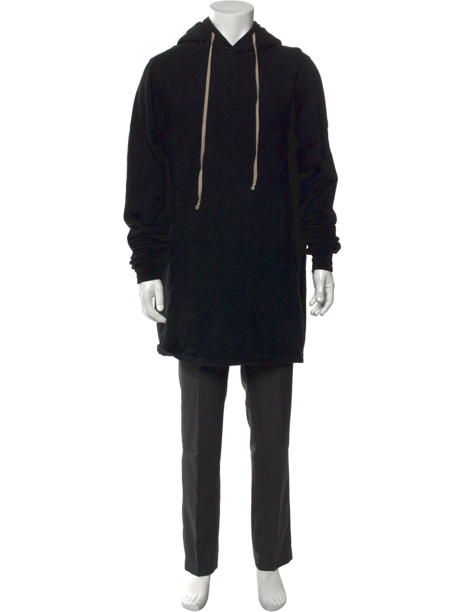 Rick Owens Drkshdw Crew Neck Long Sleeve Hoodie
