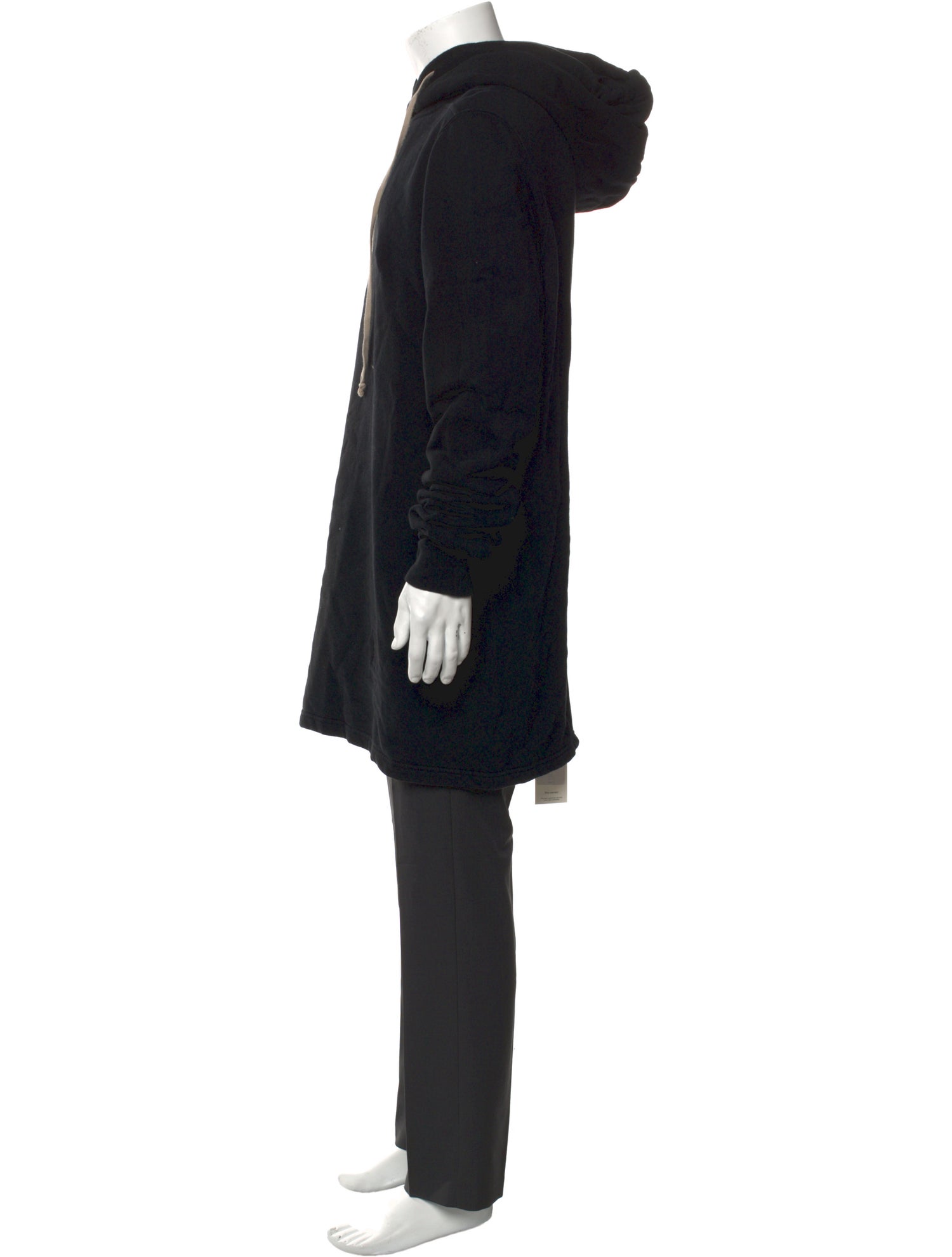 Rick Owens Drkshdw Crew Neck Long Sleeve Hoodie