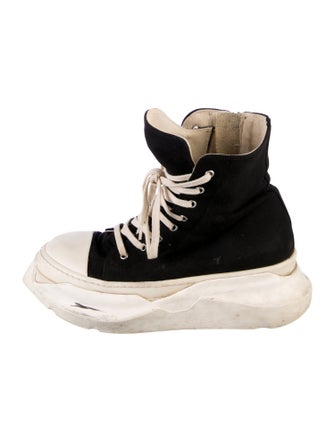 Rick Owens Drkshdw Canvas Sneakers