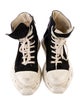Rick Owens Drkshdw Canvas Sneakers